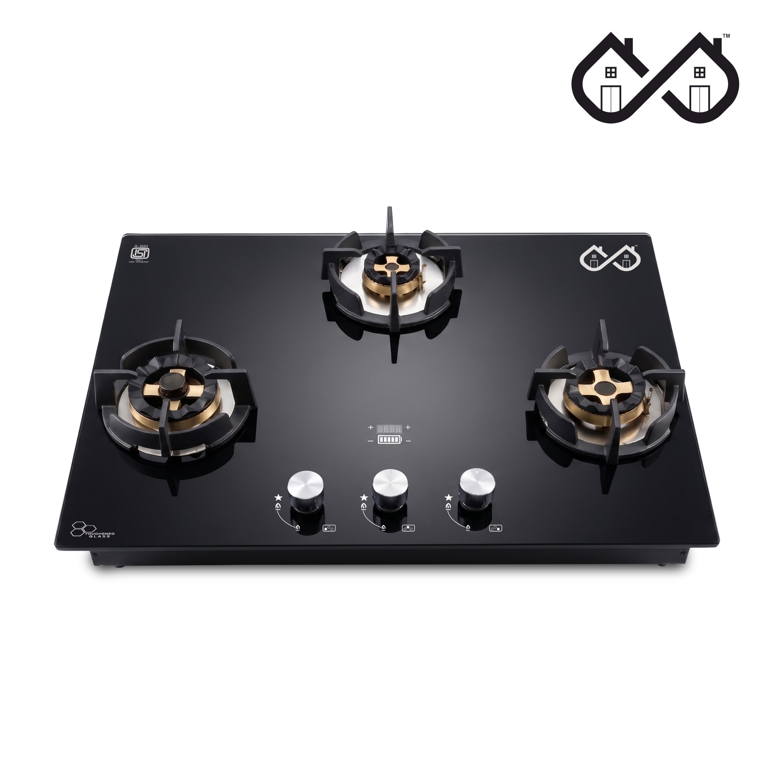 SigriWala 3 burner timer hob