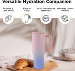 SigriWala Insulated Pink Stainless Steel Tumbler 1200ml-3