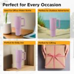 SigriWala Insulated Pink Stainless Steel Tumbler 1200ml-4