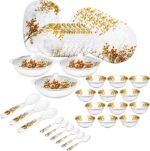 dinner-set-sigriwala-40pc-melamine-floral-white-orange